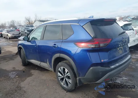 2023 Nissan Rogue Sv Intelligent Awd from USA, damaged, VIN 5N1BT3BB8PC849832